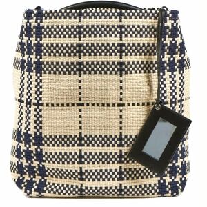 VINTAGE GOLD, CREAM, BLUE BALENCIEGA SHOULDER BAG